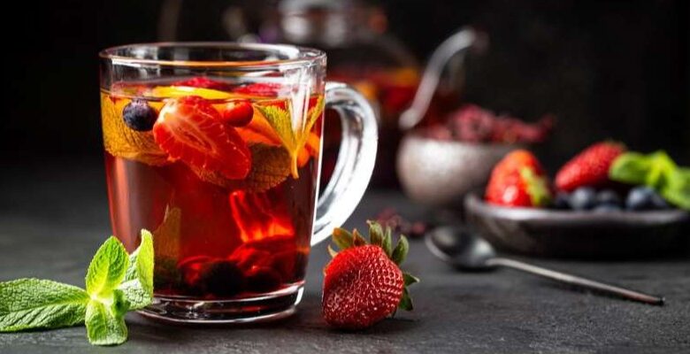 Té de frutos rojos