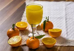 Jugo natural de naranja